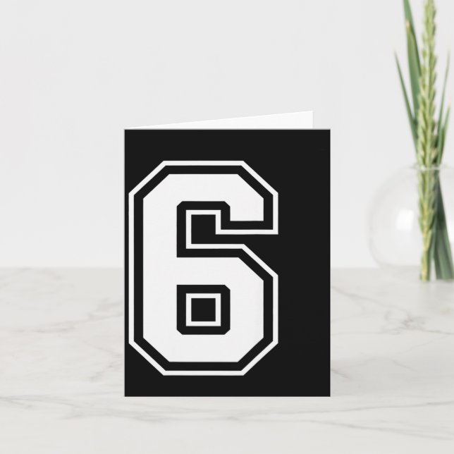 Carte Conception de mème amusant Six Sept 6 7  (Devant)