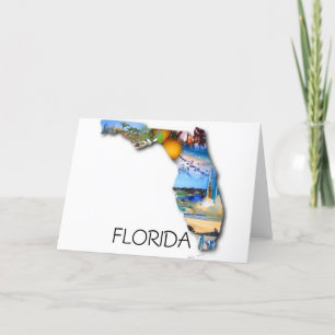 CARTE CONCEPTION D'IMAGES FLORIDES