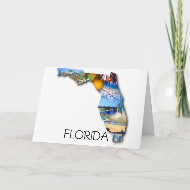 CARTE CONCEPTION D'IMAGES FLORIDES (Devant)