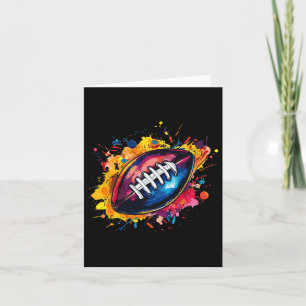 Carte Conception Football. Uni Football Graphic - Noir