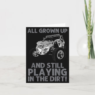 Carte Conception Sxs drôle pour hommes femmes tout-terra