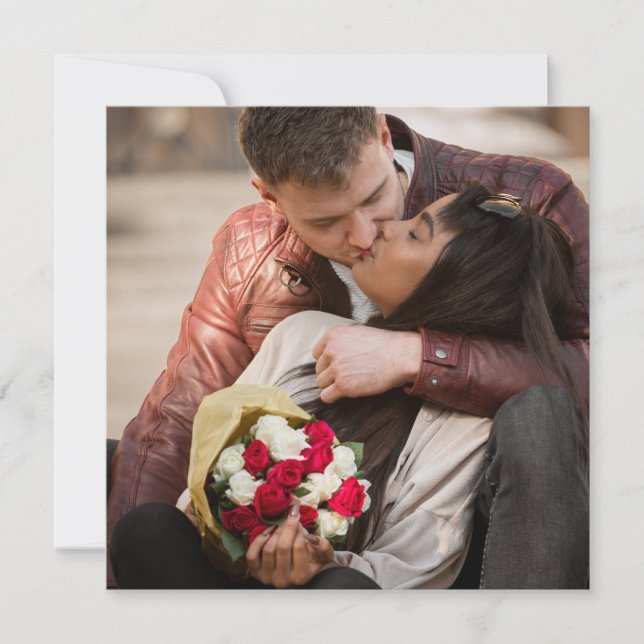 Carte Concevez Votre Propre Photo (Devant)