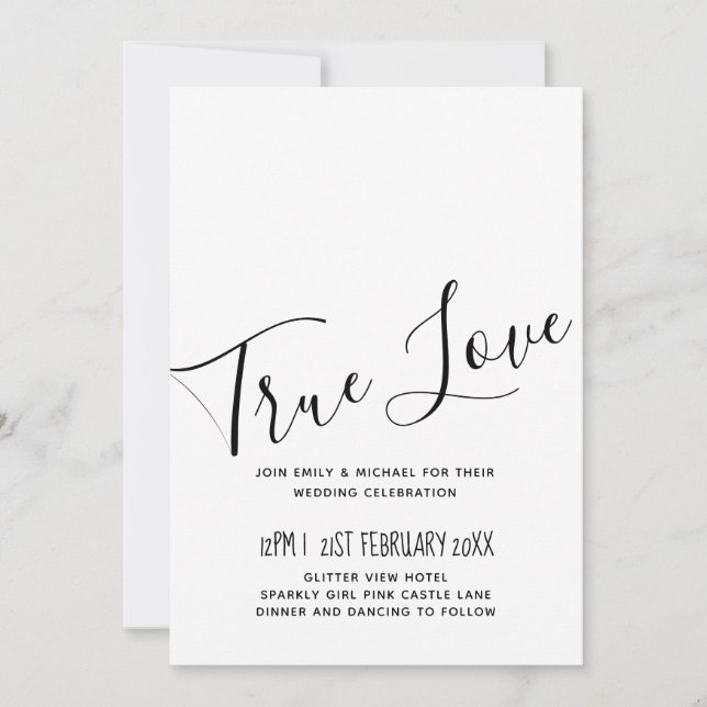 Carte Concevoir un papier à lettres MARIAGE AJOUTER un b (Devant)