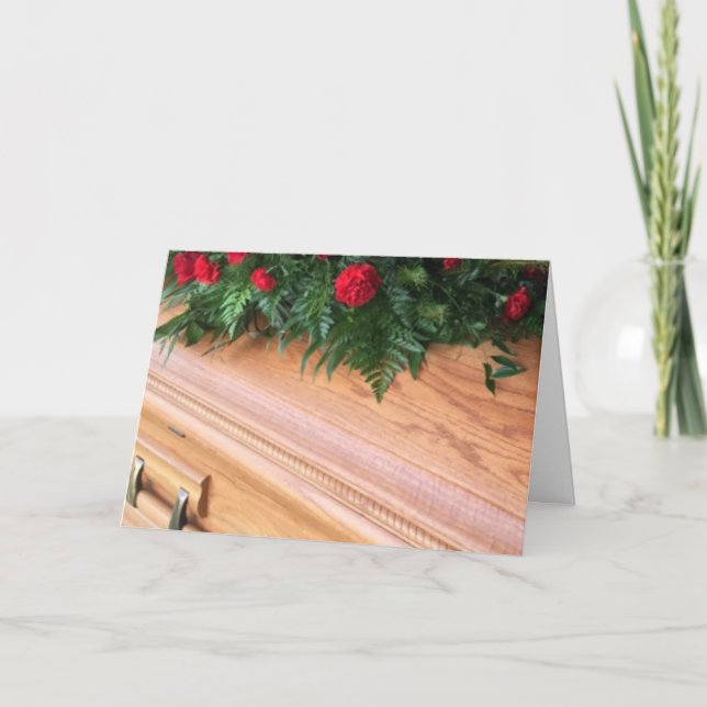 Carte Condoléances (Devant)