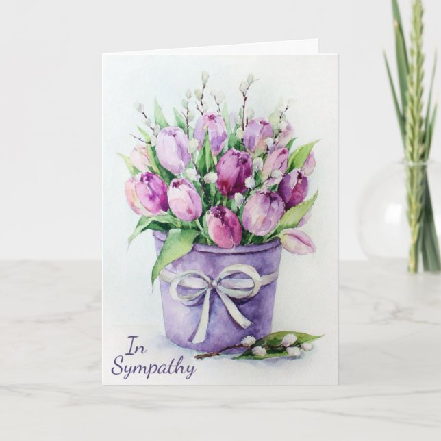 Carte Condoléances (Devant)