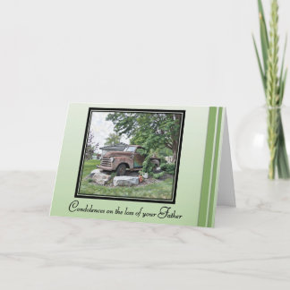 Carte Condolences on the Loss of your Father - Card