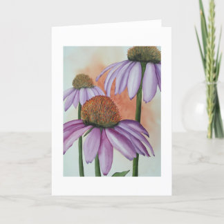 Carte Coneflowers