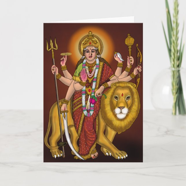 Carte Conférencière Maa Durga (Devant)