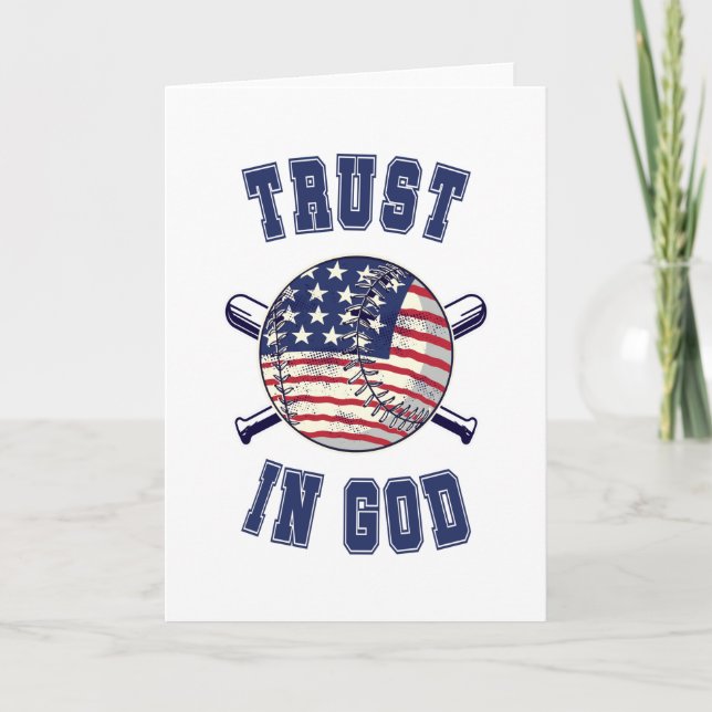 Carte Confiance en Dieu (Devant)