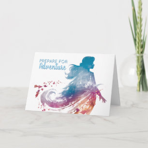 Carte Congelé 2 : Anna Aquarelle Silhouette