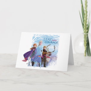 Carte Congelé 2 : Anna, Elsa & Amis   Courage