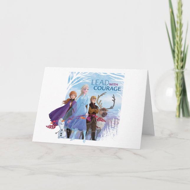Carte Congelé 2 : Anna, Elsa, & Friends | Courage (Devant)