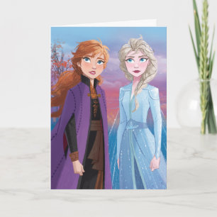 Carte Congelé 2   Anna & Elsa   Un voyage ensemble