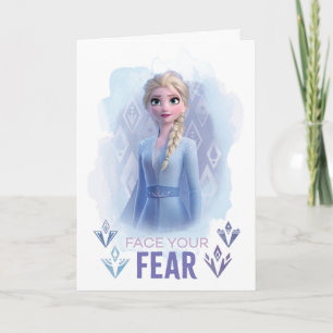 Carte Congelé 2 : Elsa   Faites face à votre peur