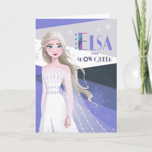 Carte Congelé 2   Elsa la reine des neiges
