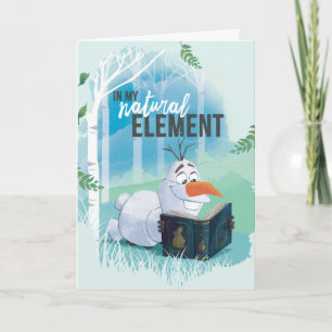 Carte Congelé 2 : Olaf   Dans Mon Élément Naturel