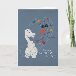 Carte Congelé 2 : Olaf Et Le Vent