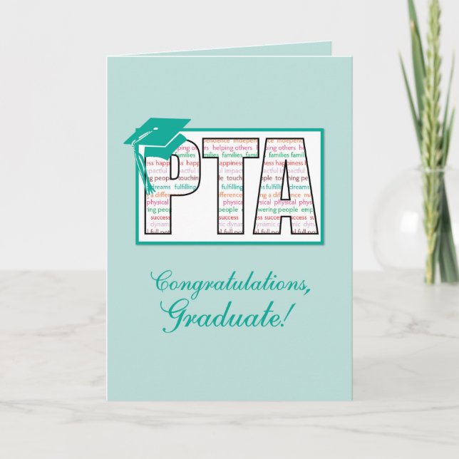 Carte Congrats d'adjoint à la physiothérapie (Devant)