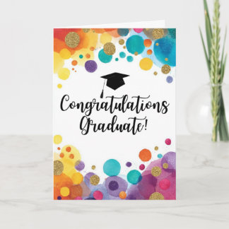 Carte Congratulations Graduate Folded Card