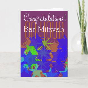 Carte Congratulations on your Bar Mitzvah