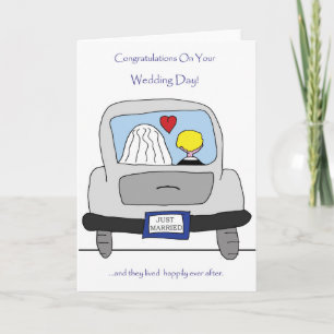 Carte Congratulations On Your Wedding