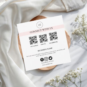 Carte Connectez-vous avec nous sur les réseaux sociaux