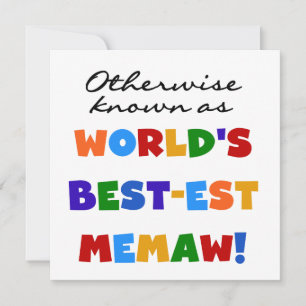 Carte Connu autrement sous le nom de Meilleur Mème du Mo