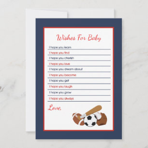 Carte Conseil All Stars Sports Wives for Baby