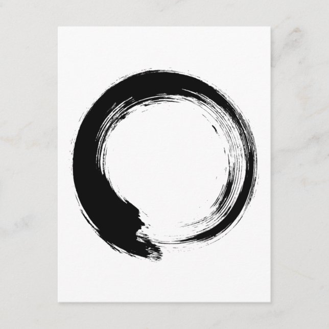 Carte Conseil Cercle Zen Enso (Devant)