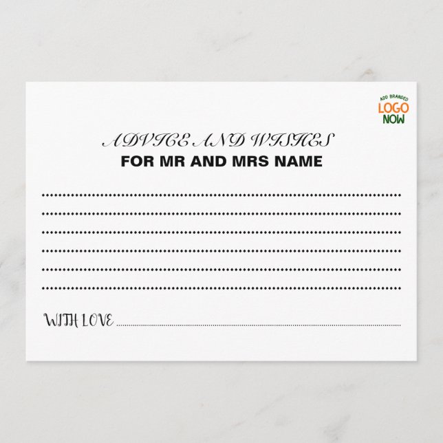 CARTE CONSEIL CLIENT SIMPLE CONTEMPORAIN PROPRE BLANC MODE (Devant)