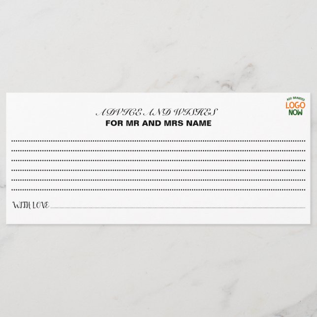 CARTE CONSEIL CLIENT SIMPLE CONTEMPORAIN PROPRE BLANC MODE (Devant)