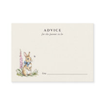 Conseils de baby shower de lapin vintage