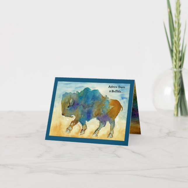Carte Conseil d'un Buffalo (Devant)