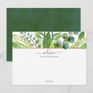 Carte Conseil La Collection Mariage Verdure & Or