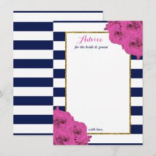 Carte Conseil Le Chic Moderne Luxe Mariage Collection Rose Roses