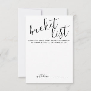 Carte Conseil Liste des segments de Mariage de script moderne