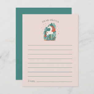 Carte Conseil Magique Unicorne Anniversaire Heure Capsule Souhai