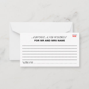 CARTE CONSEIL MARQUE BLANCHE MODERNE ET PERSONNALISABLE VÉRIFIÉE
