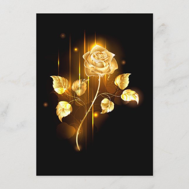 Carte Conseil Rose d'or ( rose d'or ) (Devant)
