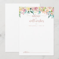 Rose Gold Spring Floral Mariage bien désirés