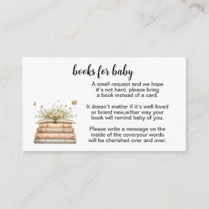 Carte Conseil Un nouveau chapitre commence Livres pour bébé incl