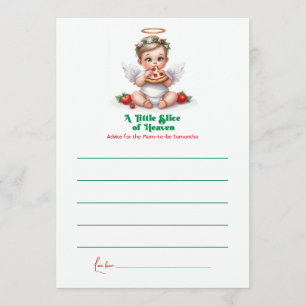 Carte Conseil Une petite tranche de paradis - Baby shower