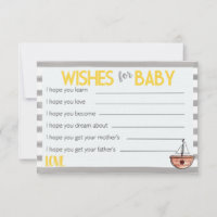 Voeux pour bébé