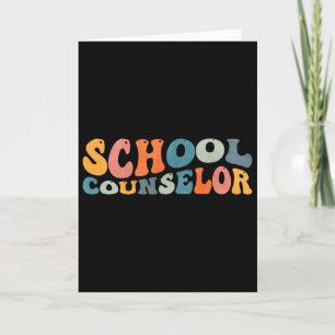 Carte Conseiller d'école groovy Conseils Santé mentale _