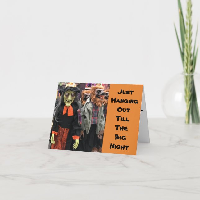 CARTE ***CONSEILS HALLOWEEN POUR VOUS*** (Devant)