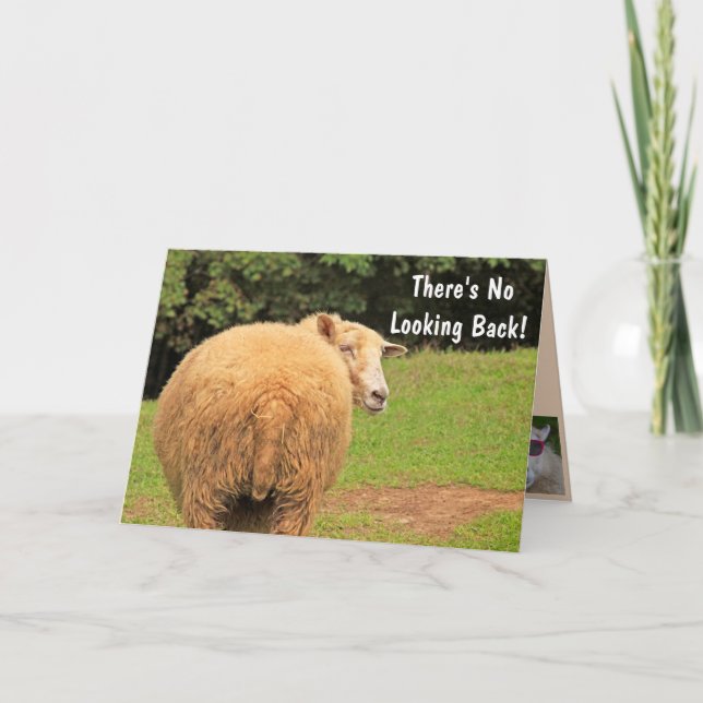 Carte Conseils humoristiques sur les moutons Anniversair (Devant)