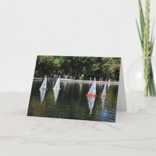 Carte Conservatoire Water Central Park Boat Pond New Yor