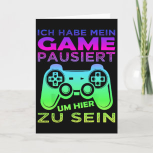 Carte Console de jeux de PC Gamer Gamer Gamer - J'ai le