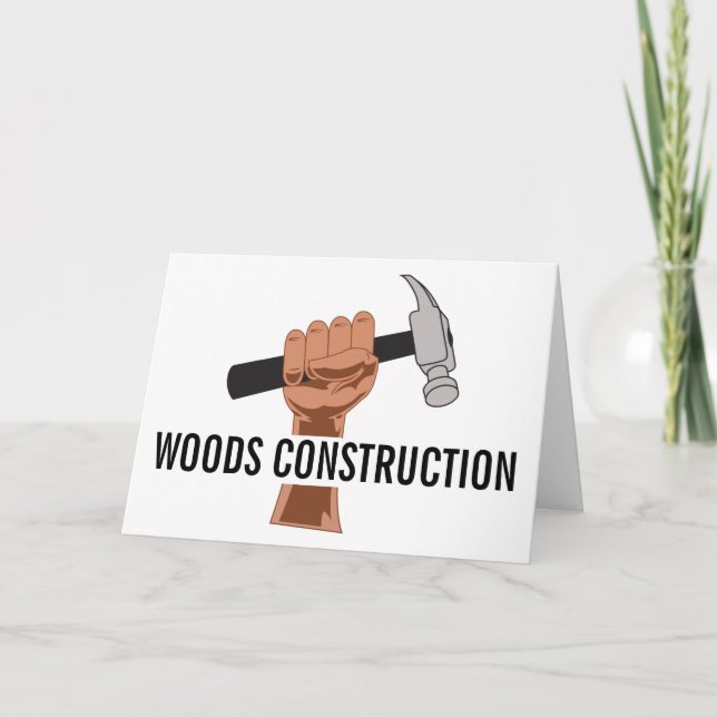 Carte Constructeur/Construction personnalisé (Devant)