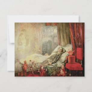 Carte Conte de fées vintage, matière dont les rêves sont